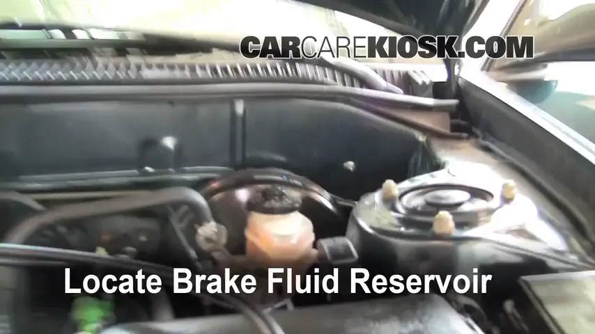 1999 Toyota Corolla CE 1.8L 4 Cyl. Brake Fluid Check Fluid Level